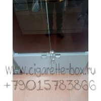 Витрина из лдсп с пятью стеклянными полками