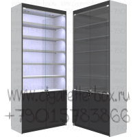 Витрина с пятью полками из лдсп