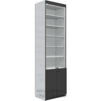 Витрина с пятью полками из лдсп