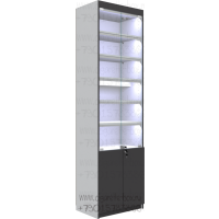 Витрина с пятью полками из лдсп