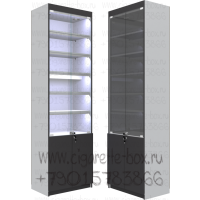 Витрина с пятью полками из лдсп