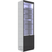 Витрина с пятью полками из лдсп