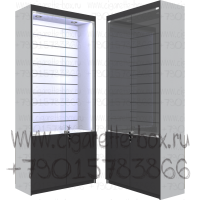 Витрина из лдсп с задней стенкой экономпанель