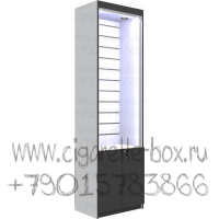 Открытая витрина с задней стенкой экономпанель