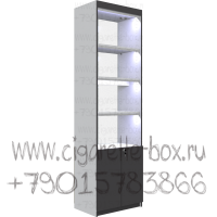 Витрина без дверей с тремя полками дсп