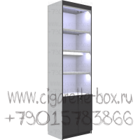 Витрина торговая из лдсп без дверей с тремя полками