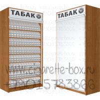 Шкаф для продажи табачных изделий с восьмью полками на гравитации