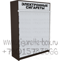 Торговый диспенсер для электронных сигарет с четырьмя уровнями полок с гравитационными полками в закрытом состоянии