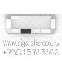 Павильон остров для табака в торговый центр вид сверху