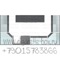 Торговый павильон с шкафами для сигарет вид сверху